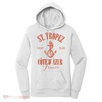 St Tropez Yacht Club Cote Dazur France Vacation Women's Hoodie thumb 0