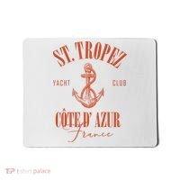 St Tropez Yacht Club Cote Dazur France Vacation Mousepad thumb 0