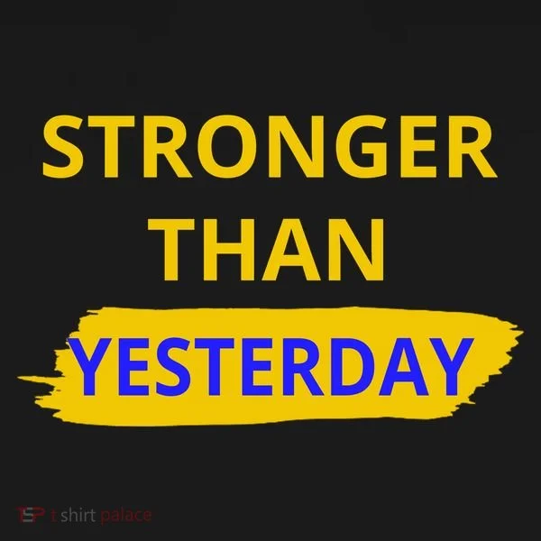 Stronger Than Yesterday Doggie Tank