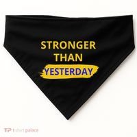 Stronger Than Yesterday USA-Made Doggie Bandana thumb 0