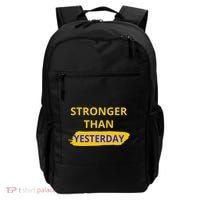 Stronger Than Yesterday Backpack thumb 0