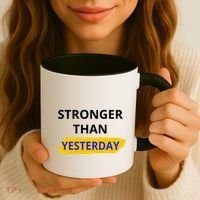 Stronger Than Yesterday Coffee Mug thumb 3