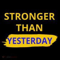 Stronger Than Yesterday Women's Hoodie thumb 2