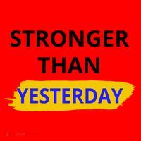 Stronger Than Yesterday Santa Hat thumb 1