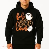 Stylish leopard Halloween Fab-BOO-lous Ghost Hoodie thumb 2