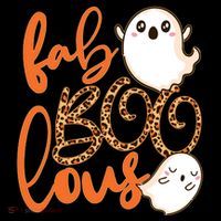 Stylish leopard Halloween Fab-BOO-lous Ghost Coffee Mug thumb 5