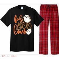 Stylish leopard Halloween Fab-BOO-lous Ghost Pajama Set thumb 0