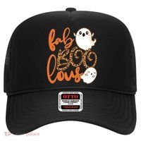 Stylish leopard Halloween Fab-BOO-lous Ghost Hat thumb 0
