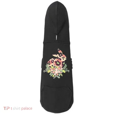 Stylish Leopard Pattern Easter Bunny Doddie Hoodie