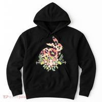 Stylish Leopard Pattern Easter Bunny Hoodie thumb 0