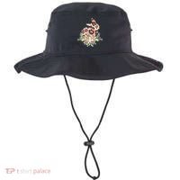 Stylish Leopard Pattern Easter Bunny Bucket Hat thumb 0
