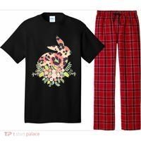 Stylish Leopard Pattern Easter Bunny Pajama Set thumb 0