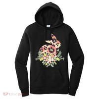Stylish Leopard Pattern Easter Bunny Women's Hoodie thumb 0