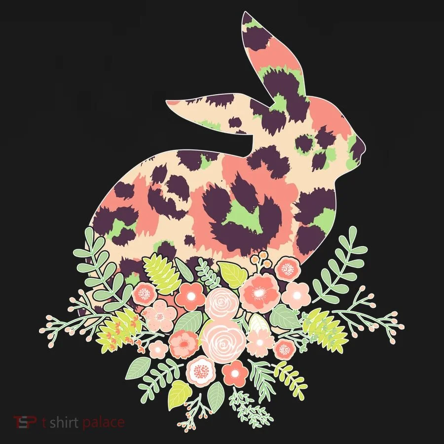 Stylish Leopard Pattern Easter Bunny Visor