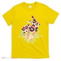 Stylish Leopard Pattern Easter Bunny T-Shirt thumb 0