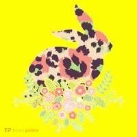 Stylish Leopard Pattern Easter Bunny T-Shirt thumb 7