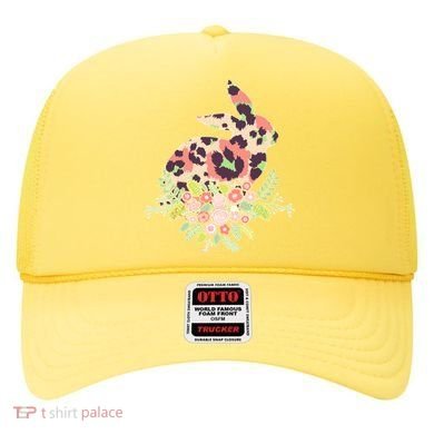 Stylish Leopard Pattern Easter Bunny Hat
