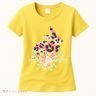 Stylish Leopard Pattern Easter Bunny Women's T-Shirt
