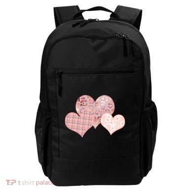 Stylish Pattern Hearts Backpack