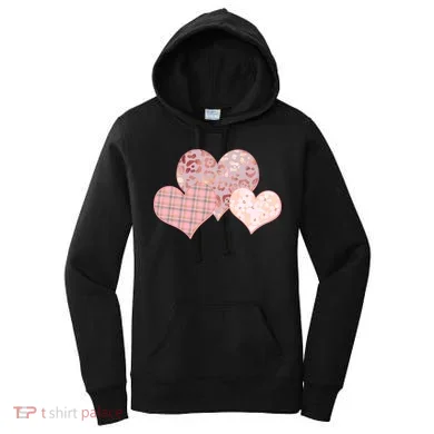 Stylish Pattern Hearts Women's Hoodie