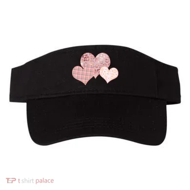 Stylish Pattern Hearts Visor