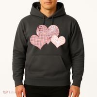Stylish Pattern Hearts Hoodie thumb 2