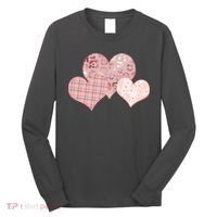 Stylish Pattern Hearts Long Sleeve Shirt thumb 0