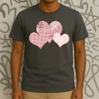 Stylish Pattern Hearts T-Shirt thumb 3