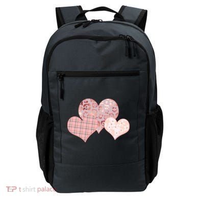 Stylish Pattern Hearts Backpack