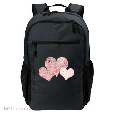 Stylish Pattern Hearts Backpack