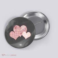Stylish Pattern Hearts Button thumb 0