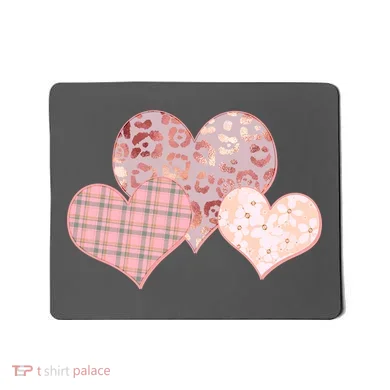 Stylish Pattern Hearts Mousepad