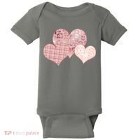 Stylish Pattern Hearts Baby Bodysuit thumb 0