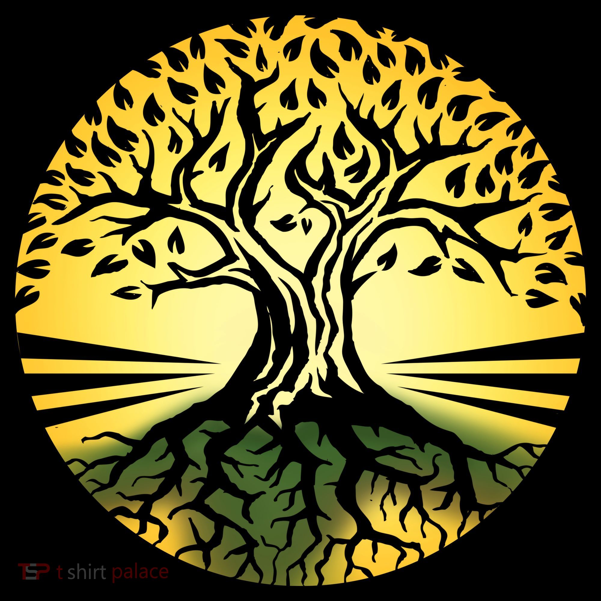 Stylized Druid Tree Polo