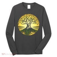 Stylized Druid Tree Long Sleeve Shirt thumb 0