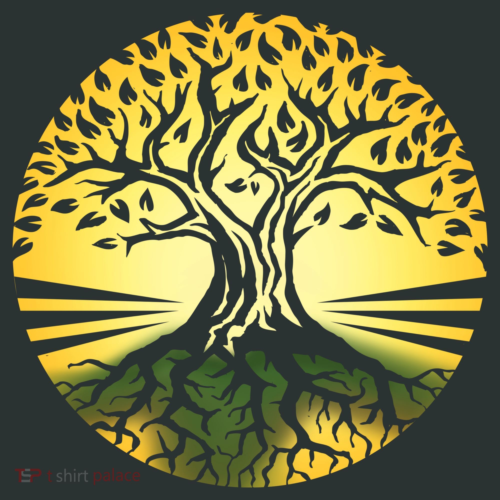 Stylized Druid Tree Sweatshirt