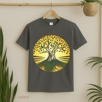 Stylized Druid Tree T-Shirt thumb 2