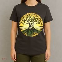 Stylized Druid Tree T-Shirt thumb 4