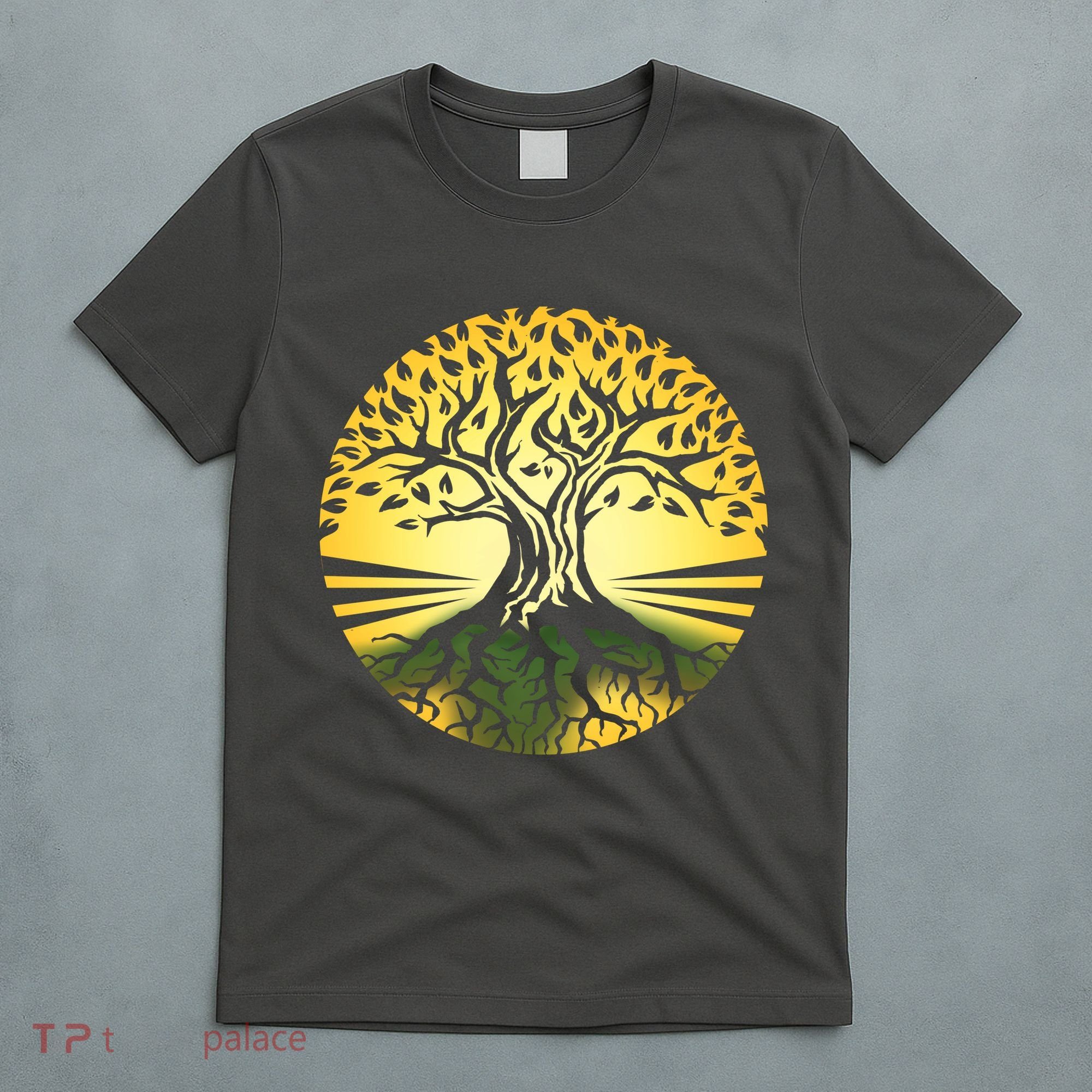 Stylized Druid Tree T-Shirt