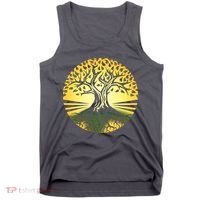 Stylized Druid Tree Tank Top thumb 0