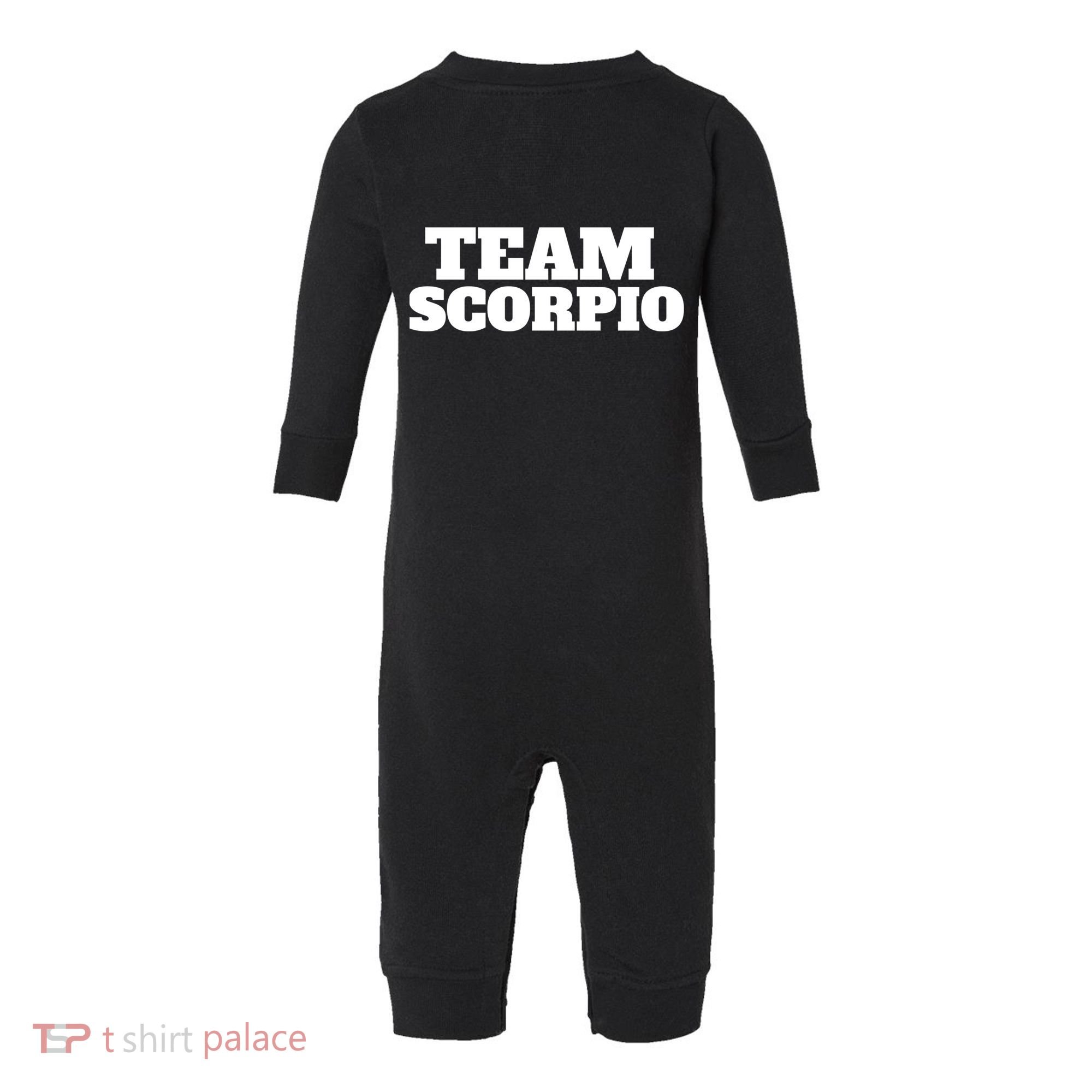 Scorpio Team Zodiac Astrology Horoscope Gift Infant Fleece One Piece