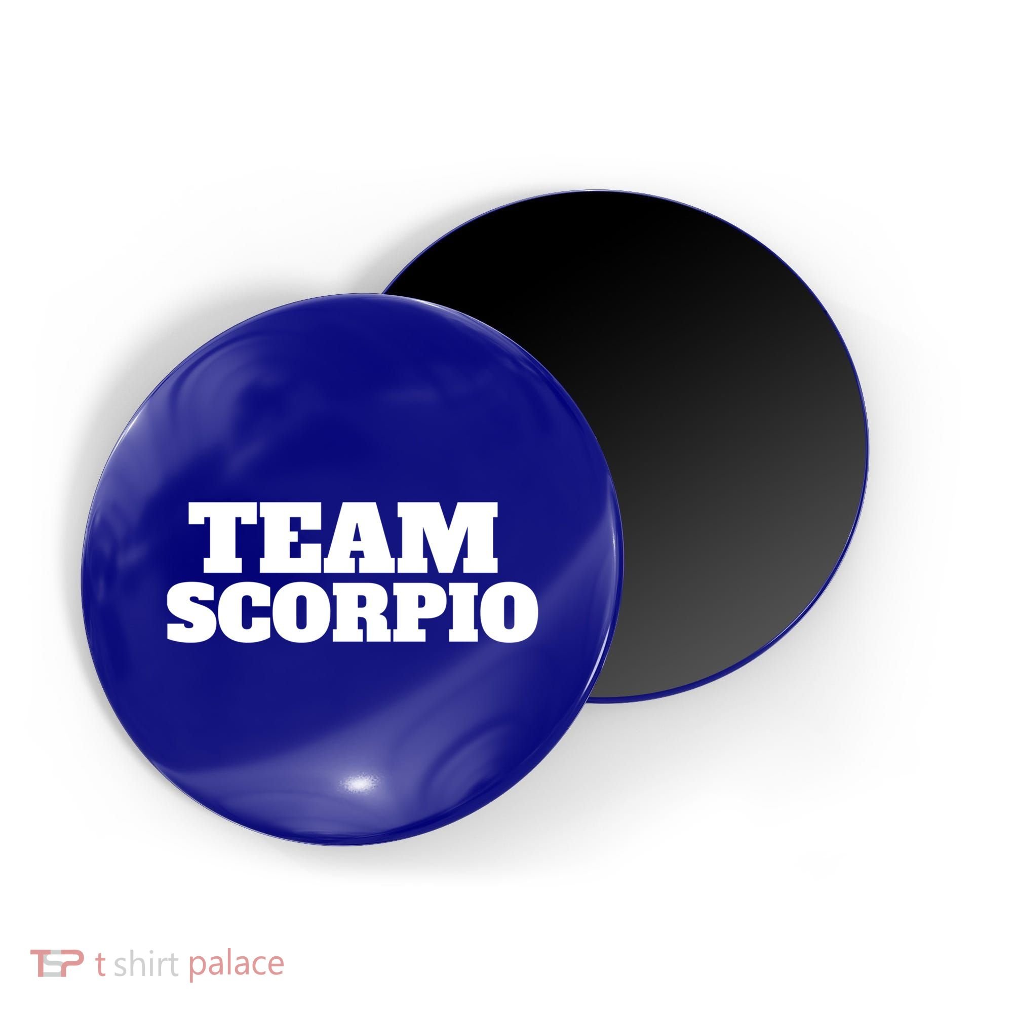 Scorpio Team Zodiac Astrology Horoscope Gift Magnet