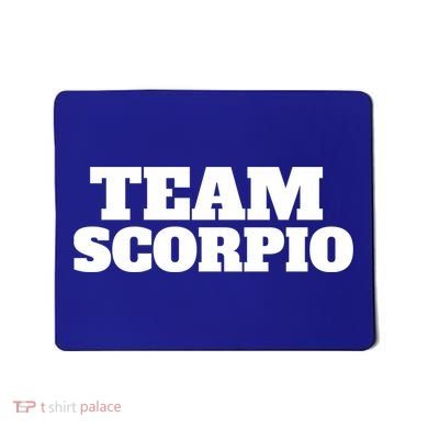 Scorpio Team Zodiac Astrology Horoscope Gift Mousepad