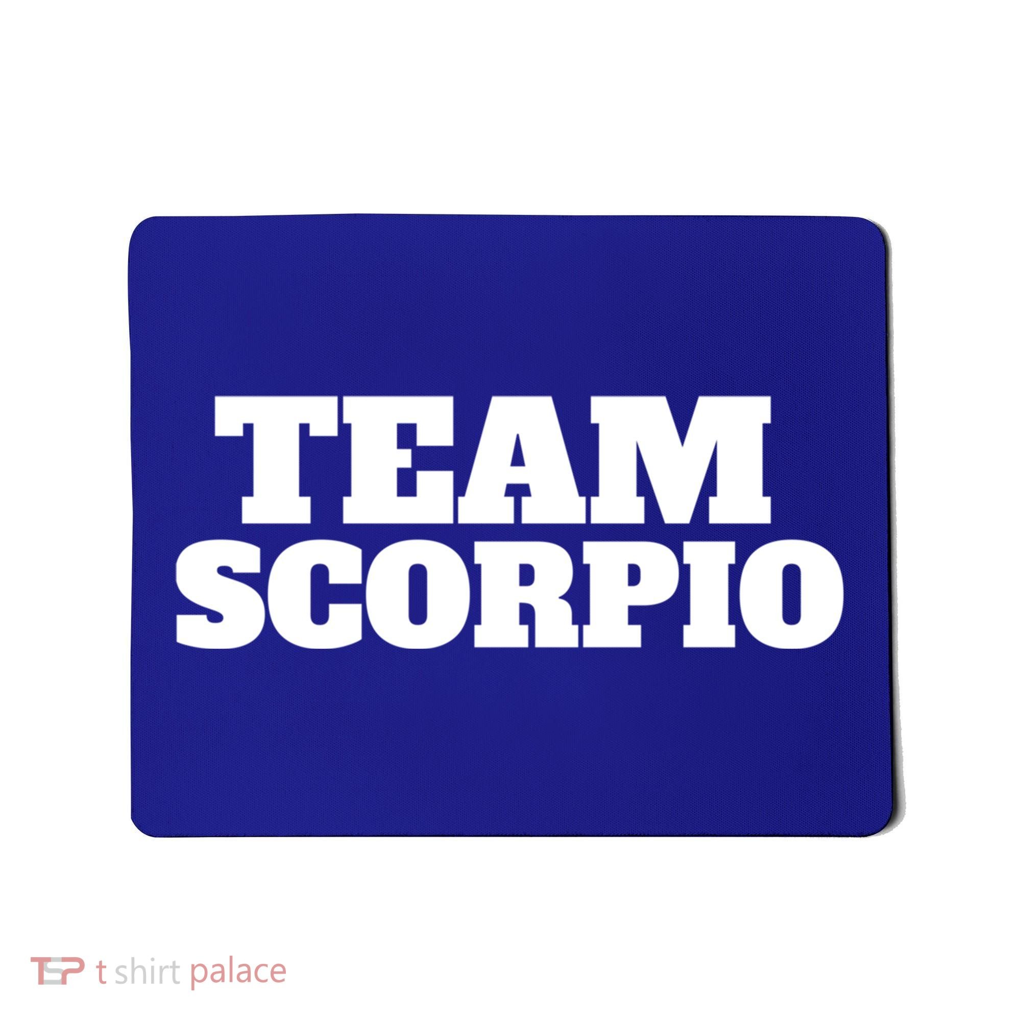 Scorpio Team Zodiac Astrology Horoscope Gift Mousepad