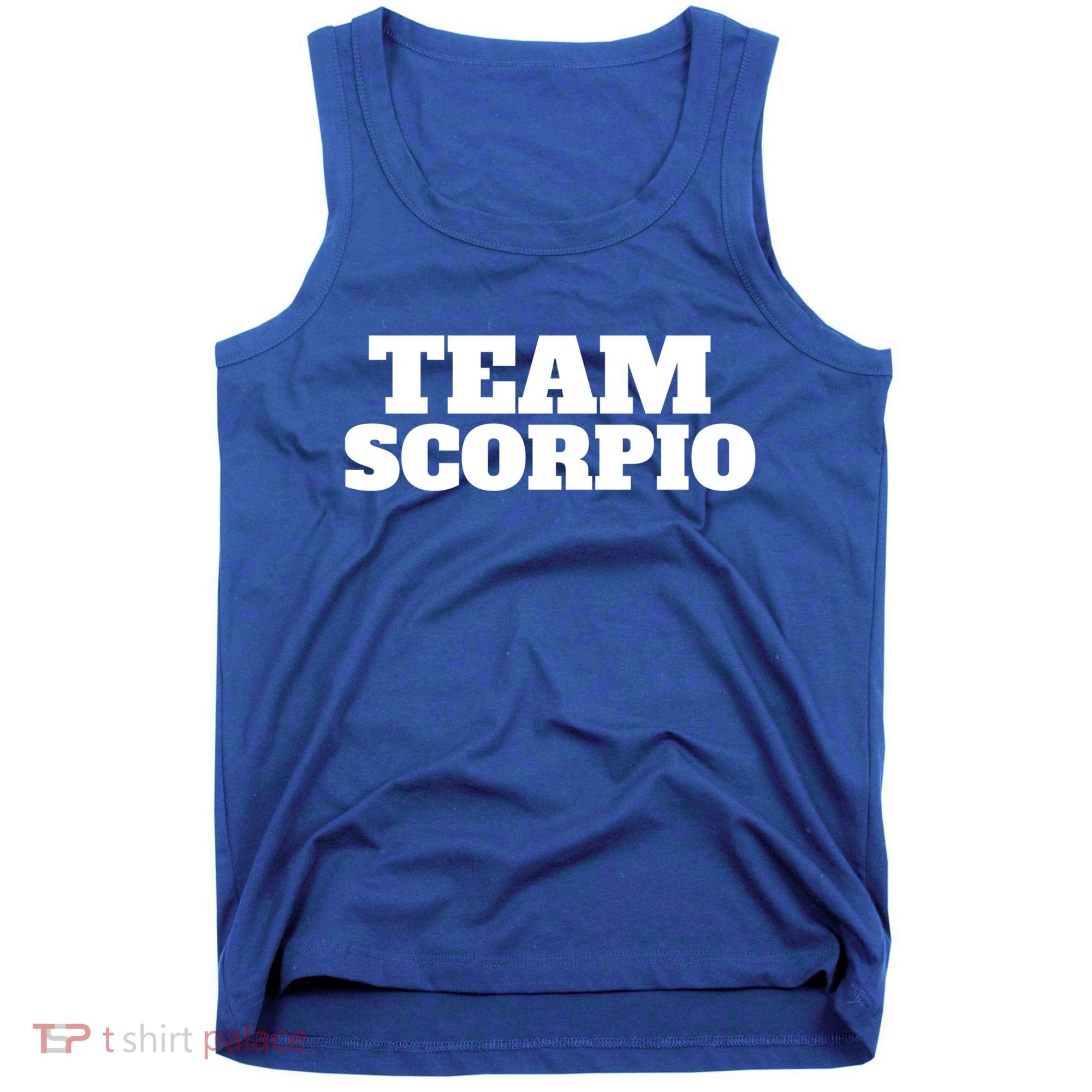 Scorpio Team Zodiac Astrology Horoscope Gift Tank Top