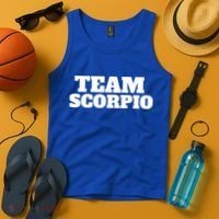 Scorpio Team Zodiac Astrology Horoscope Gift Tank Top thumb 4