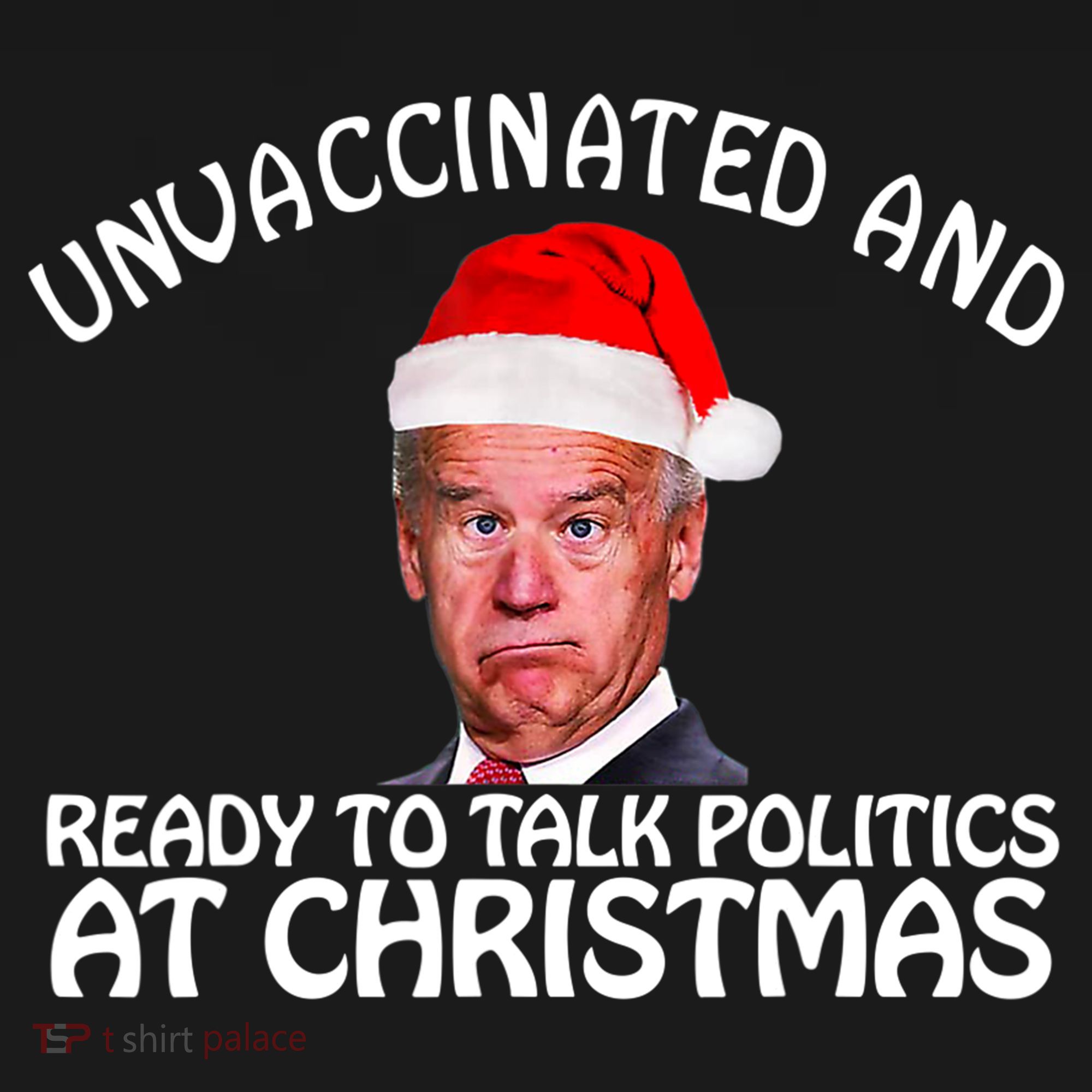 Santa Unvaccinated And Ready To Talk Politics At Christmas Women's Hoodie