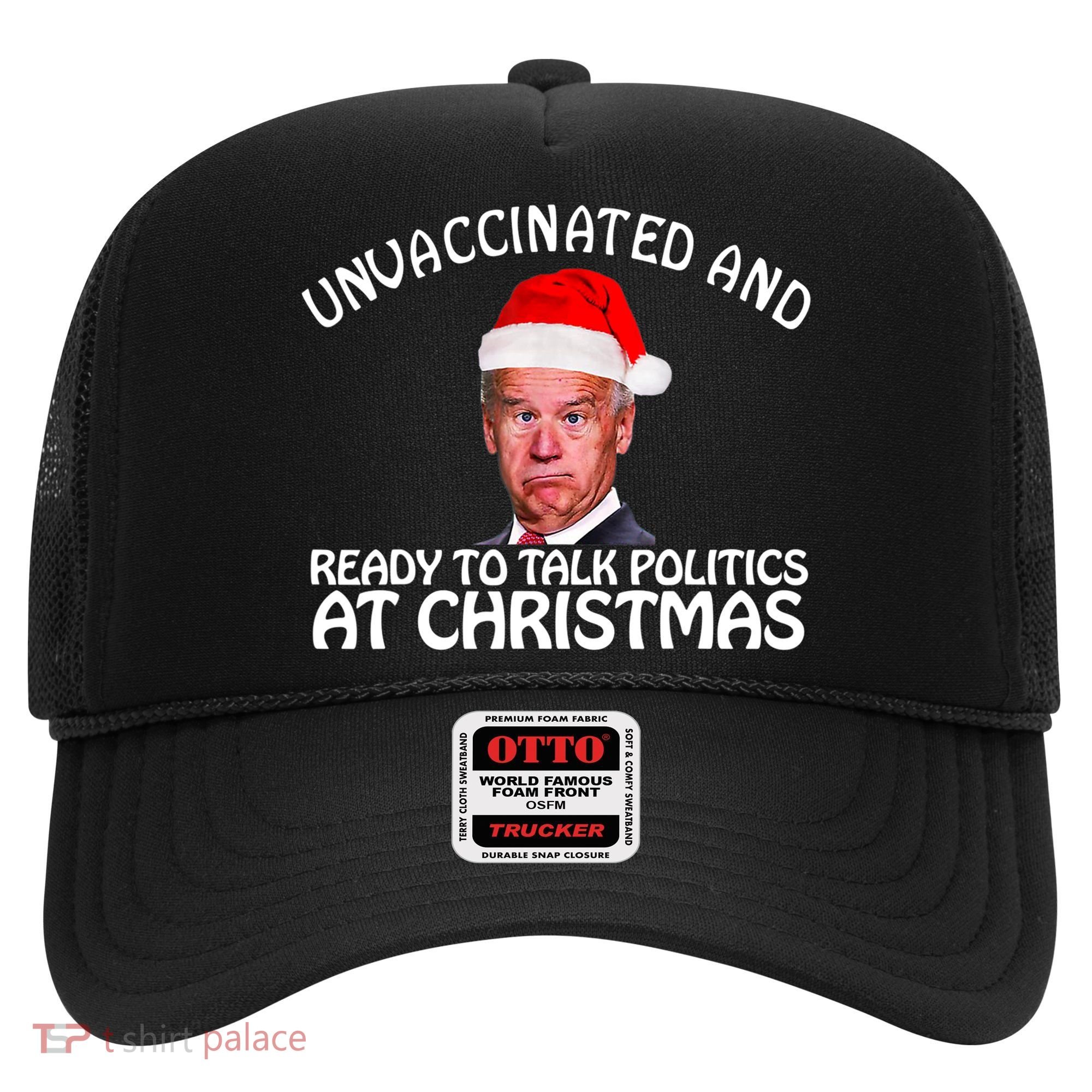 Santa Unvaccinated And Ready To Talk Politics At Christmas Hat