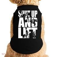 Shut Up And Lift Squat Bench Deadlift Iconic Doggie Tank thumb 0
