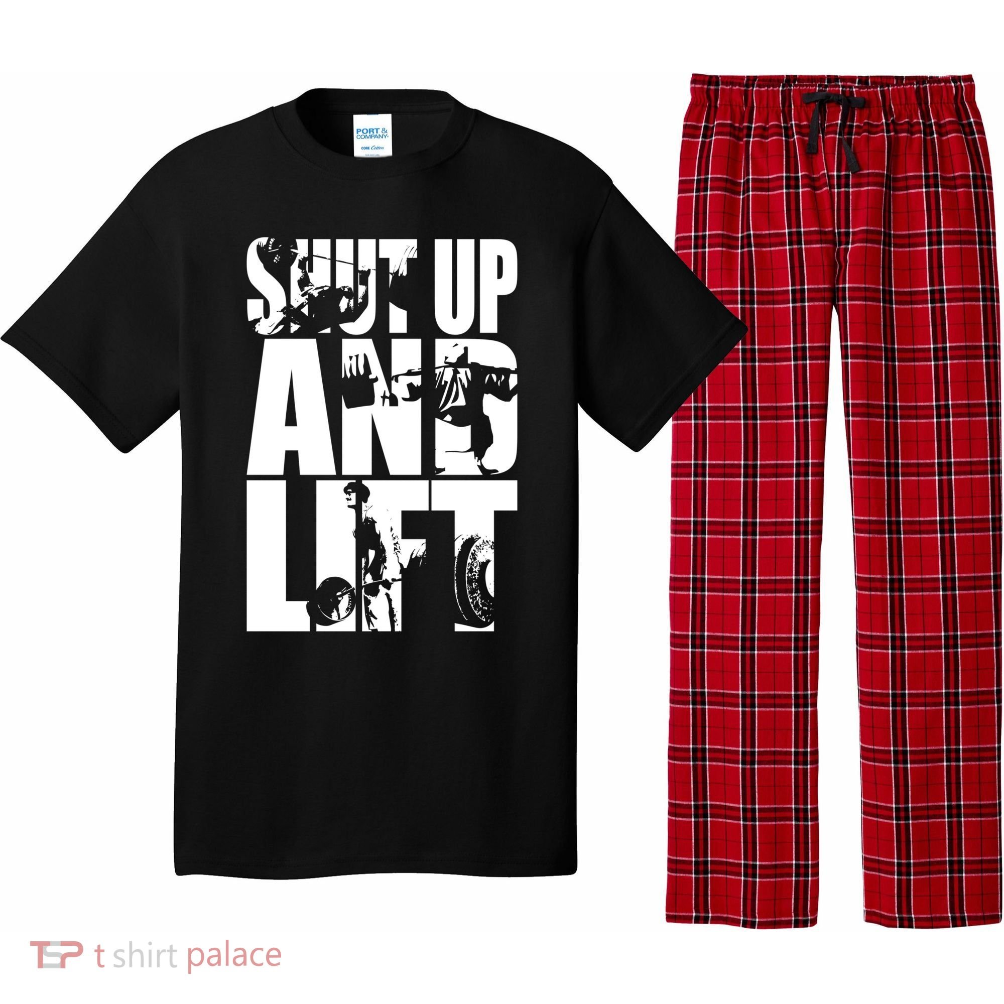 Shut Up And Lift Squat Bench Deadlift Iconic Pajama Set